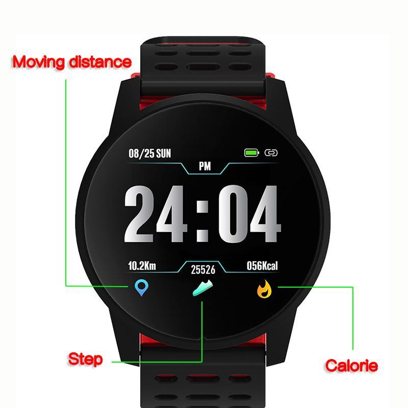 Sport Smart Watch for Men and Women - Waterproof, Heart Rate, GPS, TPU Strap, view 2