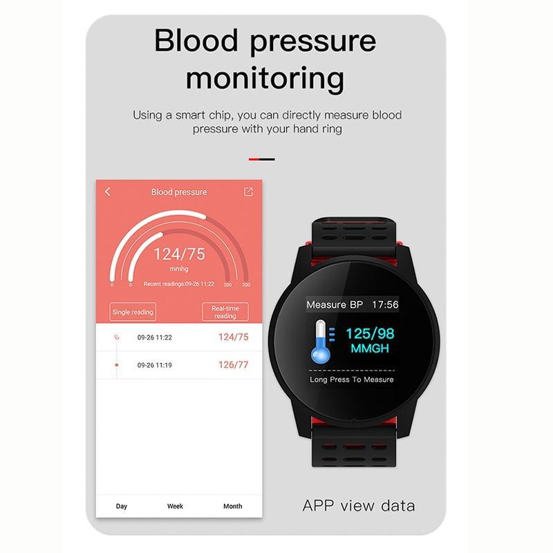 Sport Smart Watch for Men and Women - Waterproof, Heart Rate, GPS, TPU Strap, view 3