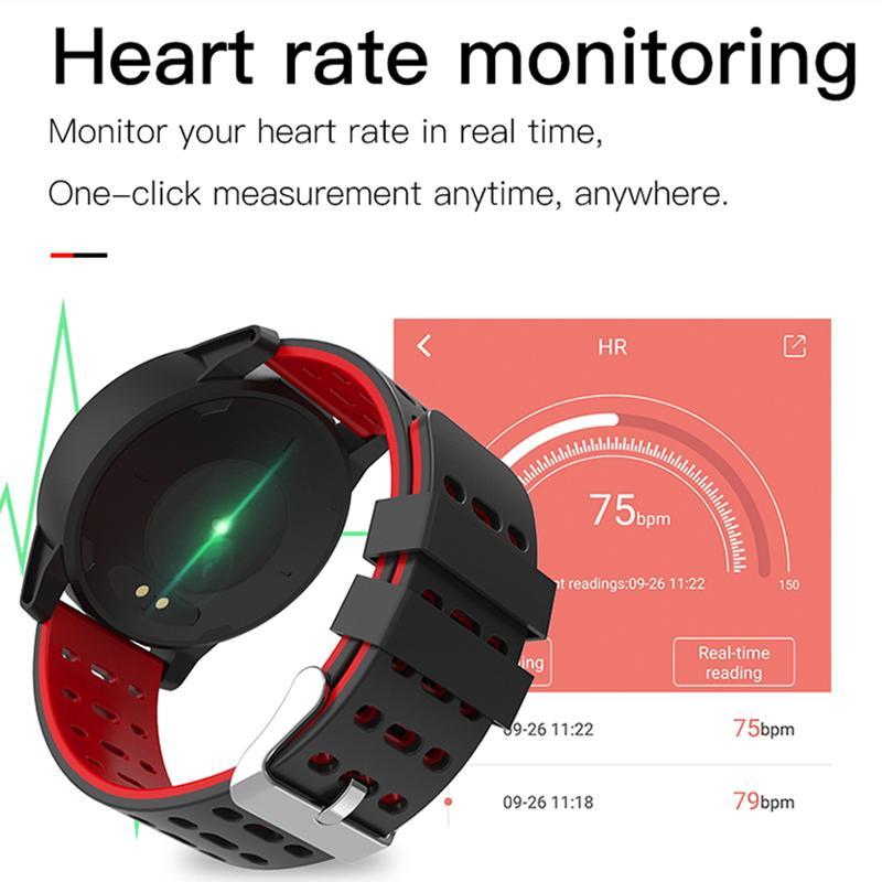Sport Smart Watch for Men and Women - Waterproof, Heart Rate, GPS, TPU Strap, view 4