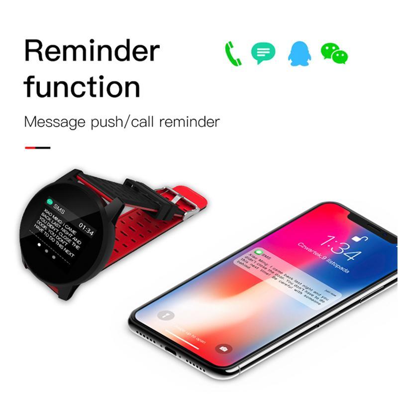 Sport Smart Watch for Men and Women - Waterproof, Heart Rate, GPS, TPU Strap, view 5