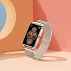 Women’s Smartwatch with Fitness Tracking and Notifications - Stainless Steel, view 2