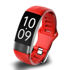 Smart Bracelet Blood Pressure Monitor EKG for Women - Silicone Strap, IP67, view 3