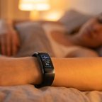 Smart Bracelet Blood Pressure Monitor EKG for Women - Silicone Strap, IP67, view 7