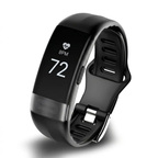 Smart Bracelet Blood Pressure Monitor EKG for Women - Silicone Strap, IP67
