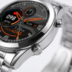 Luxury 4G Smartwatch with Calls, GPS, Health Tracking - Stainless Steel, IP68, view 3