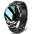 Luxury 4G Smartwatch with Calls, GPS, Health Tracking - Stainless Steel, IP68
