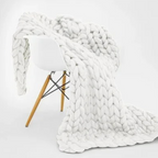 Weighted Organic Cotton Blanket, Machine Washable