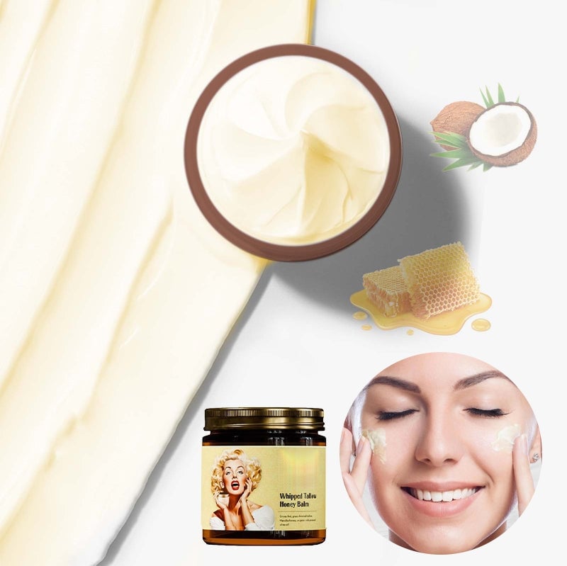 Whipped Beef Tallow and Manuka Honey Balm with Olive Oil