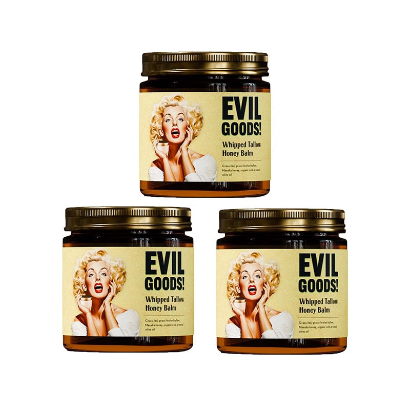 Whipped Beef Tallow and Manuka Honey Balm with Olive Oil