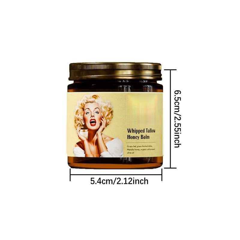 Whipped Beef Tallow and Manuka Honey Balm with Olive Oil