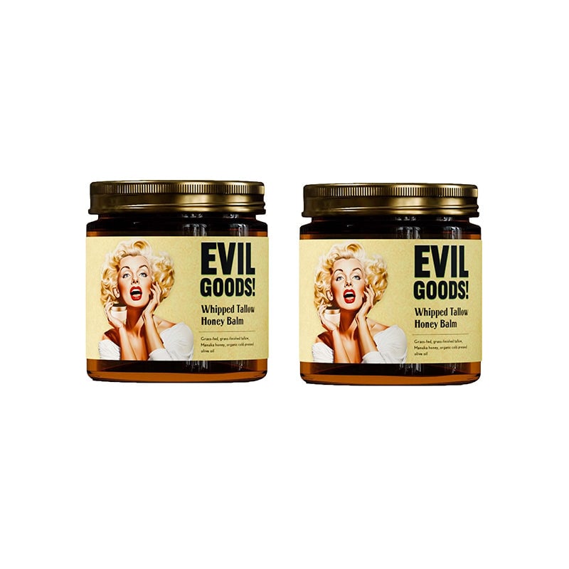Whipped Beef Tallow and Manuka Honey Balm with Olive Oil