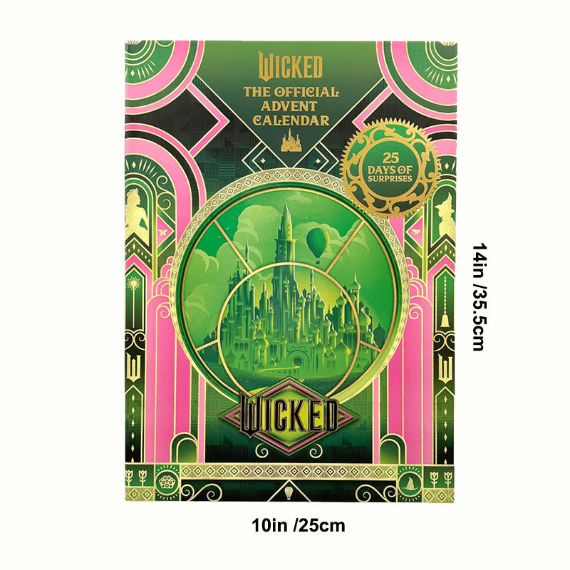 Wicked 25-Day Advent Calendar with Collectible Paper Items