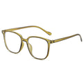 Wide Frame Plastic Glasses