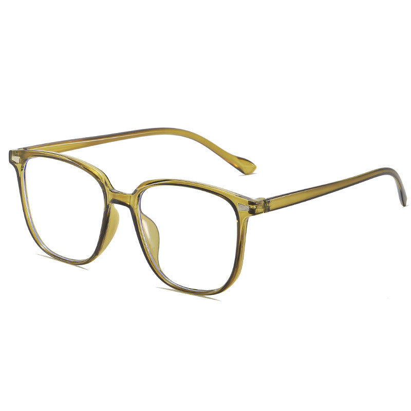 Wide Frame Plastic Glasses