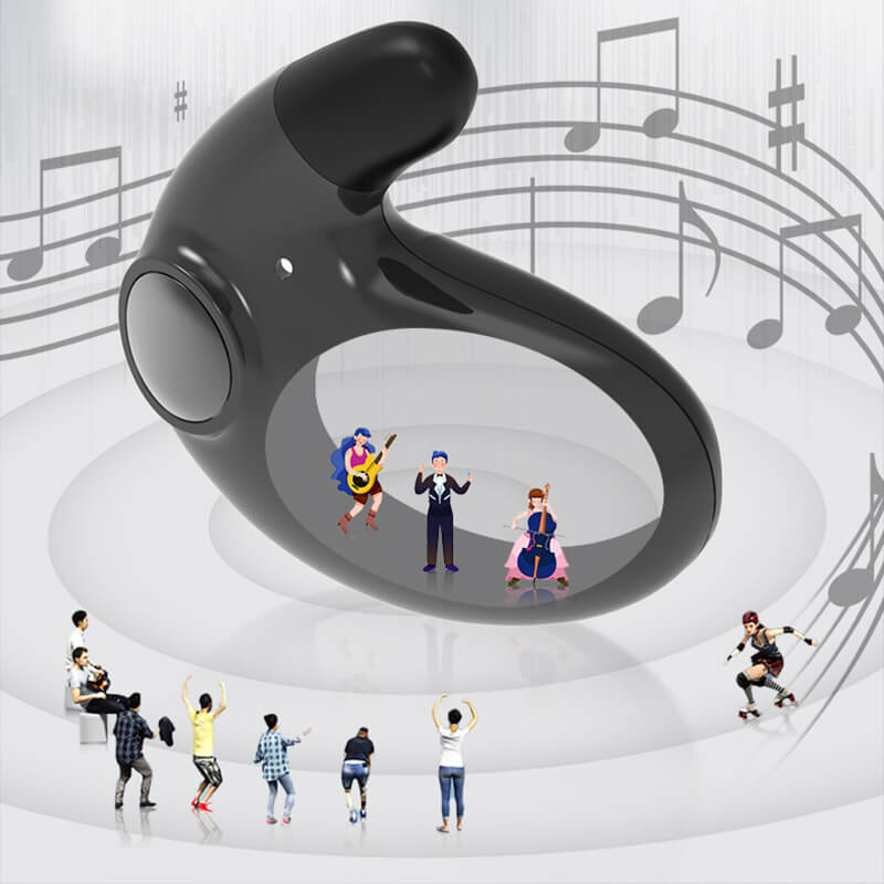 Invisible Wireless Sleep Headphones - IPX5 Waterproof, Bluetooth 5.3, 1 cm Size, view 5