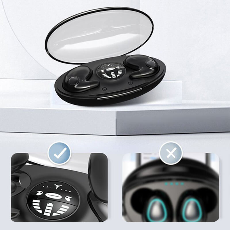 Invisible Wireless Sleep Headphones - IPX5 Waterproof, Bluetooth 5.3, 1 cm Size, view 8