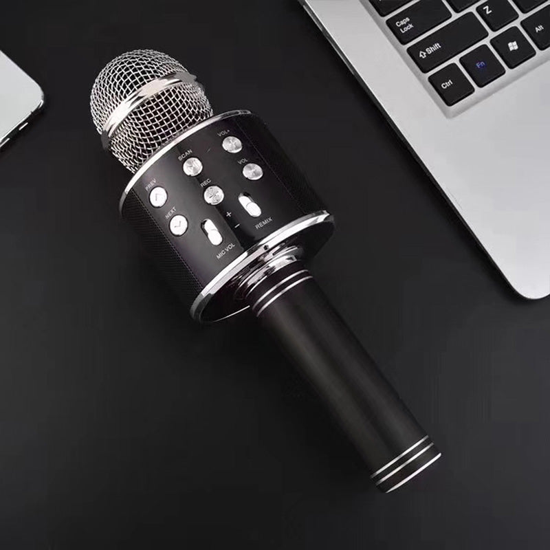 Wireless Karaoke Microphone with Bluetooth and 5-Watt Speaker