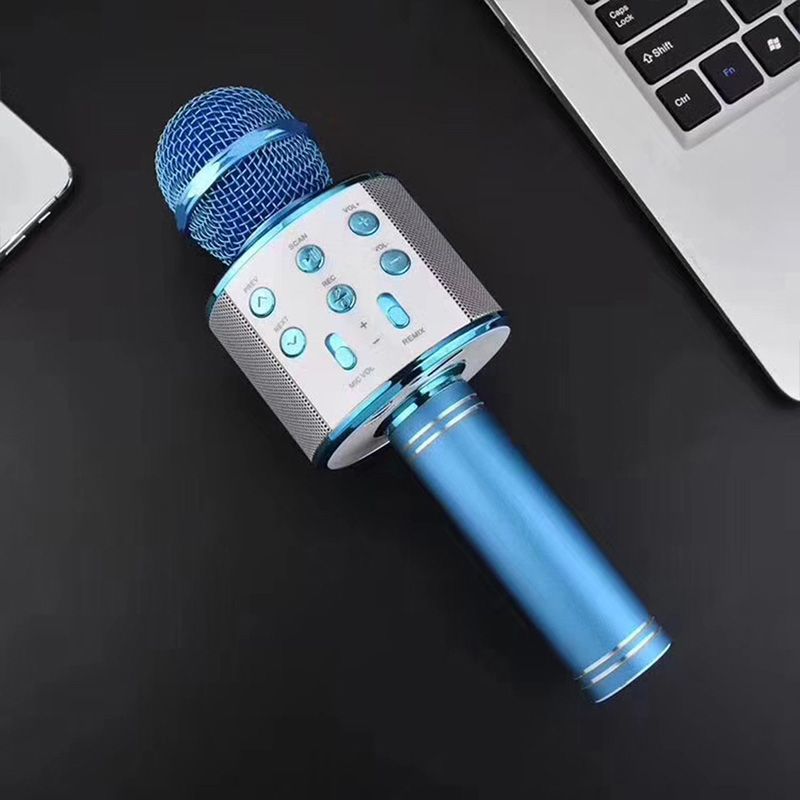 Wireless Karaoke Microphone with Bluetooth and 5-Watt Speaker