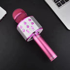 Wireless Karaoke Microphone with Bluetooth and 5-Watt Speaker