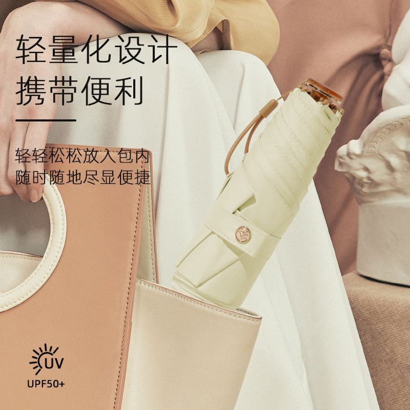 Ladies UV Protection Umbrella - Wind Resistant, Lightweight, Portable, view 3