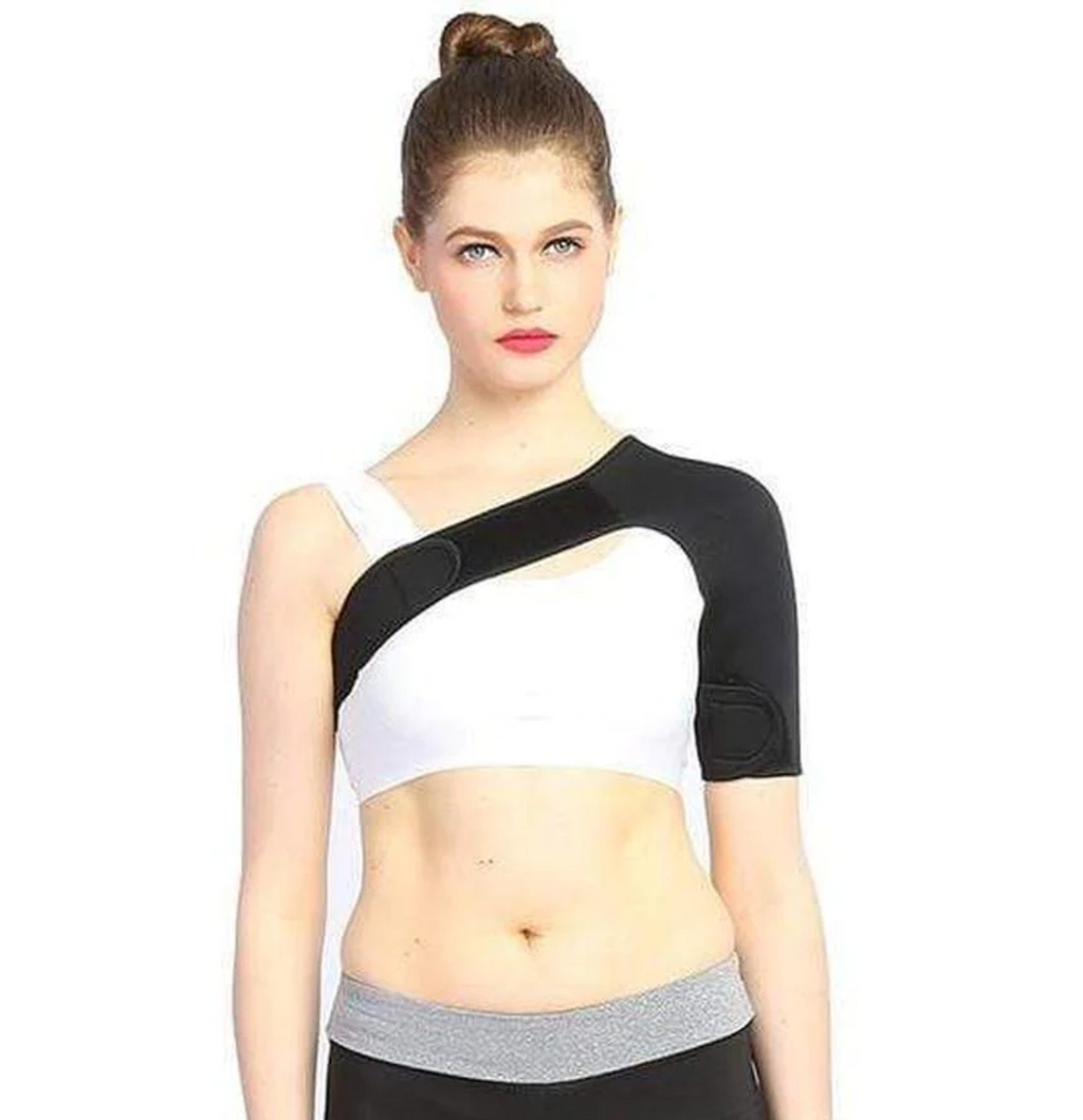 Women's Adjustable Neoprene Shoulder Support Compression Sleeve