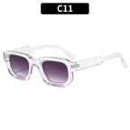 Women's Angular Frame Sunglasses for Beach and Festival Wear