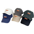 Women's Embroidered Cotton Baseball Cap with Adjustable Strap