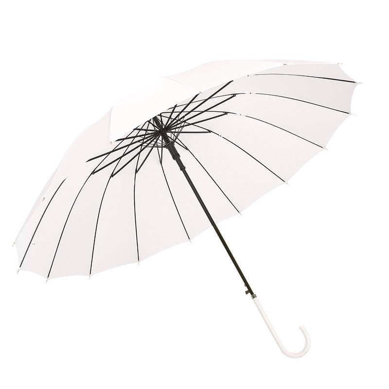 Ladies Elegant Wind-Resistant Umbrella for Women - Automatic Opening, view 2