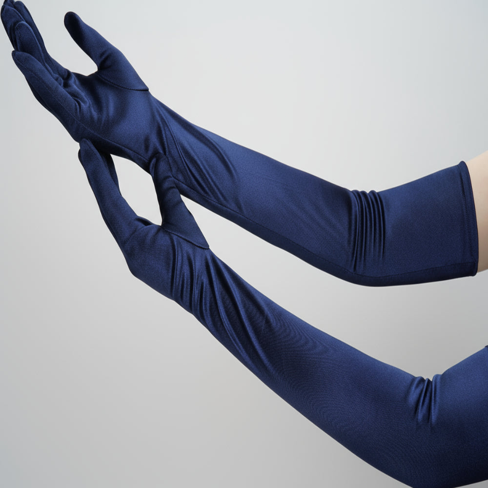 Women's Satin Opera Gloves, 50.8 cm, Elbow Length