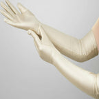Women's Satin Opera Gloves, 50.8 cm, Elbow Length
