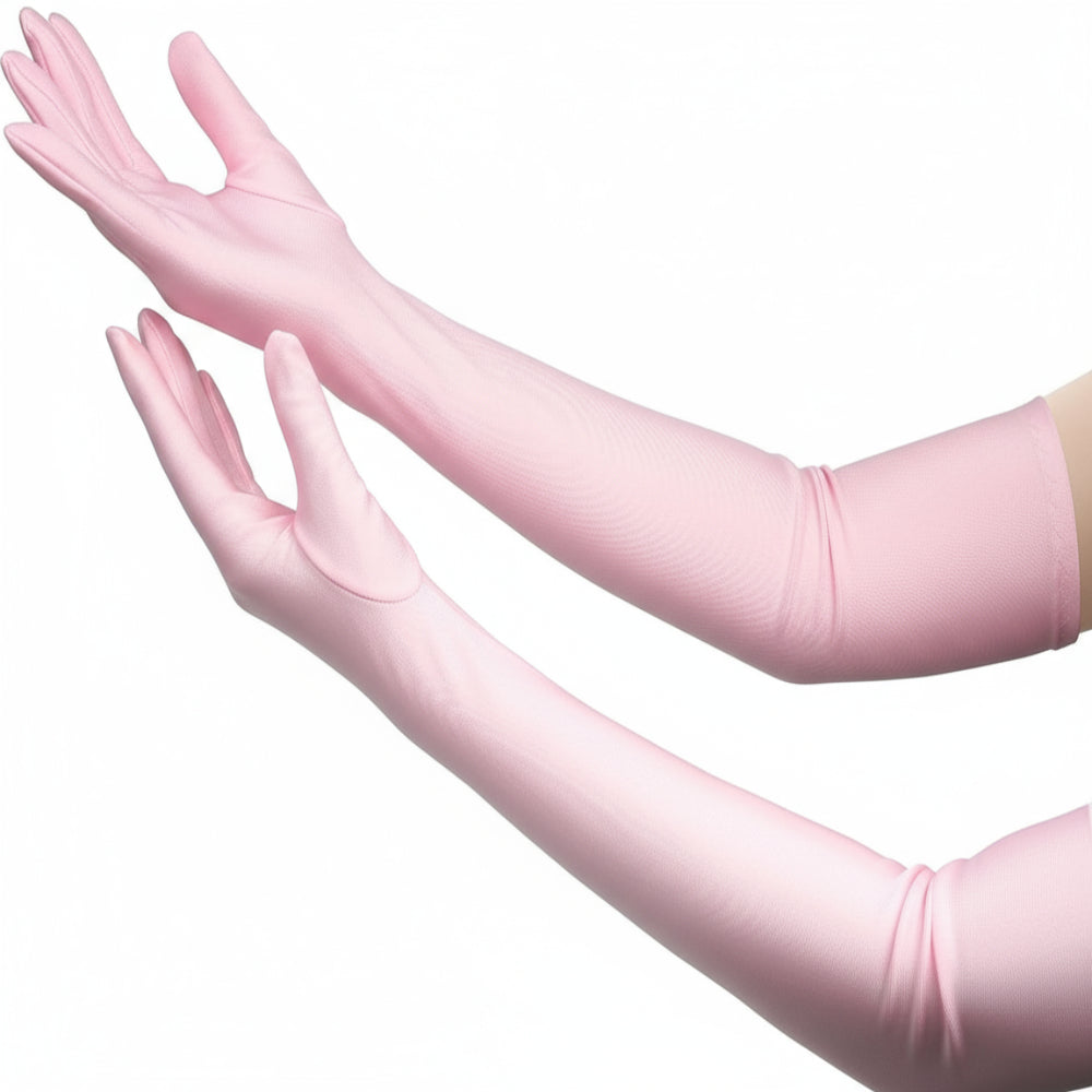 Women's Satin Opera Gloves, 50.8 cm, Elbow Length