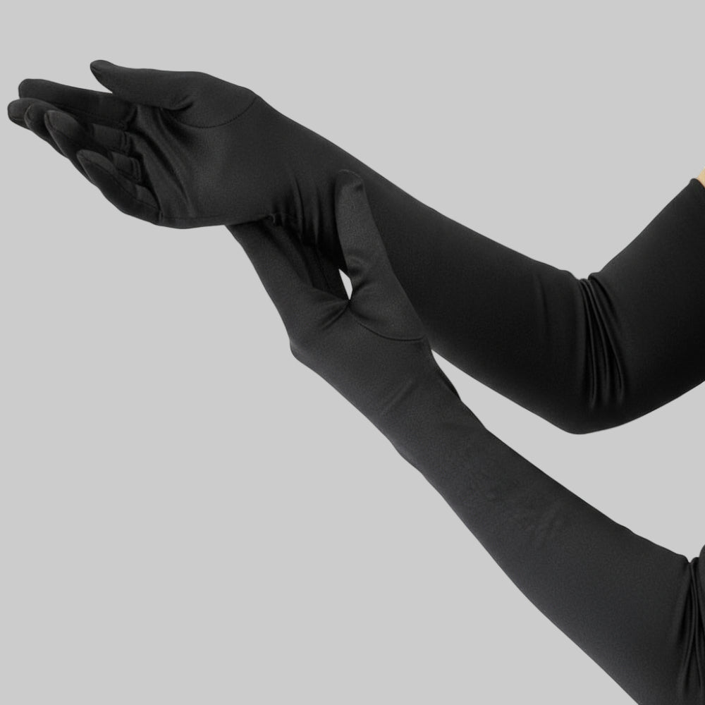 Women's Satin Opera Gloves, 50.8 cm, Elbow Length