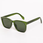 Women's Textured Plastic-Frame Sunglasses