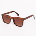 Women's Textured Plastic-Frame Sunglasses