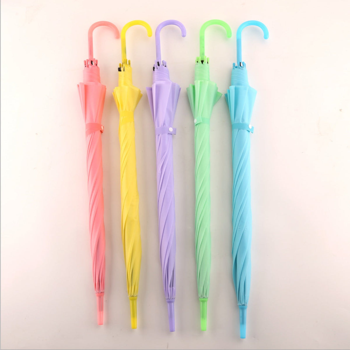 Women's Transparent Rain Umbrella with Ergonomic Handle