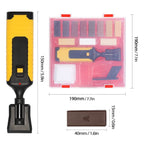 Wood Surface Repair Kit, 11 Wax Blocks & Heat Pen for Furniture