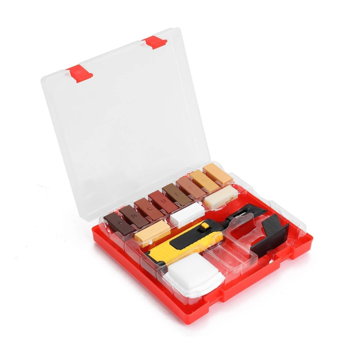 Wood Surface Repair Kit, 11 Wax Blocks & Heat Pen for Furniture