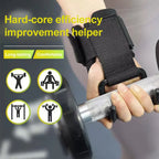 Wrist Support Hook Grip Trainer, Steel and Cotton Mix, 34 × 15 cm