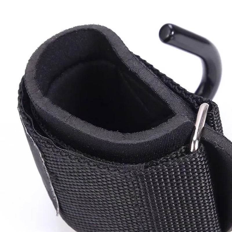 Wrist Support Hook Grip Trainer, Steel and Cotton Mix, 34 × 15 cm