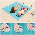 XXL Sand-Free Beach Towel / Sand Sheet, 200 cm x 200 cm