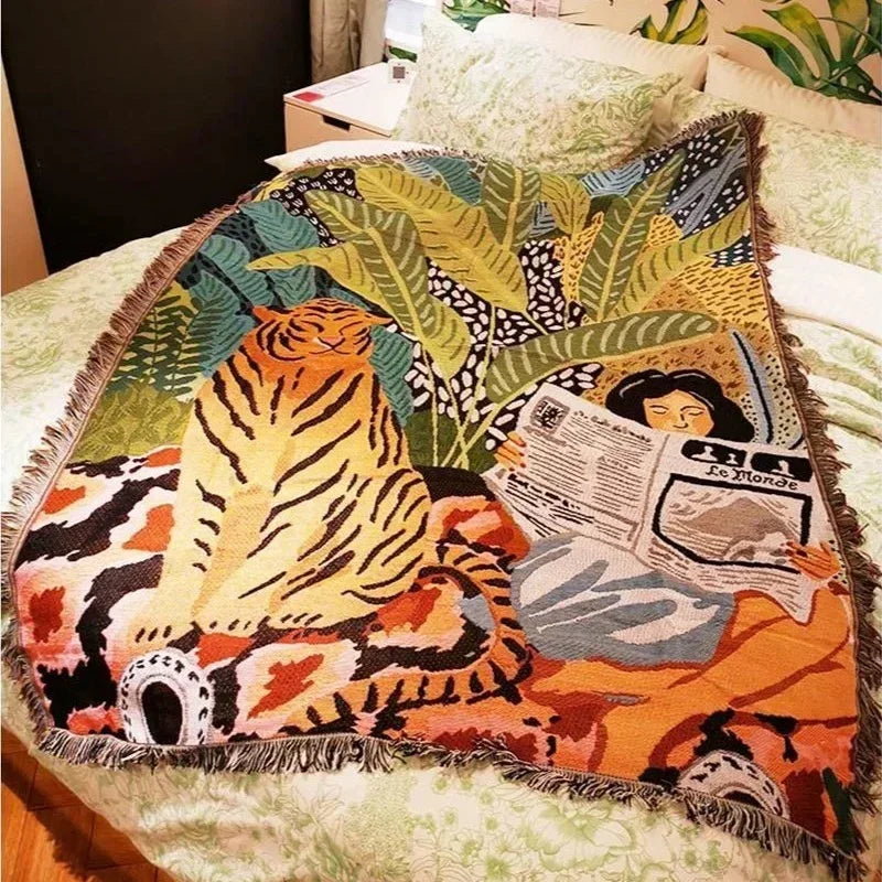 Ylvaor Throw Blanket-Welvere