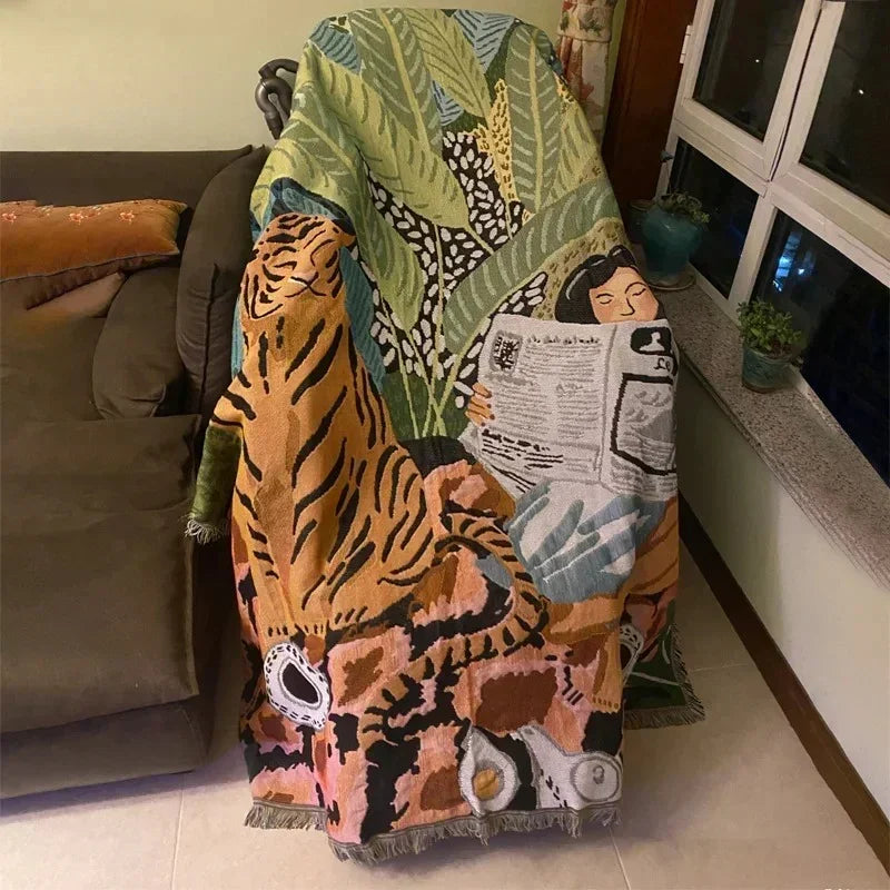 Ylvaor Throw Blanket-Welvere