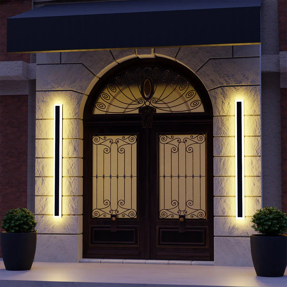 Yngvein Linear Metal Outdoor Livine Light-Welvere