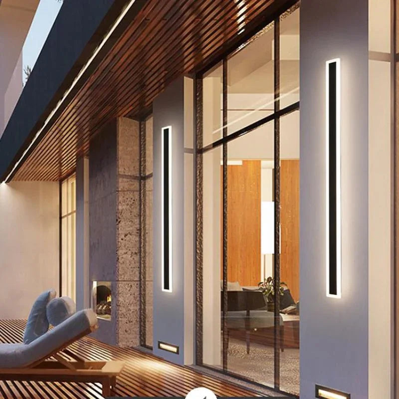 Yngvein Linear Metal Outdoor Livine Light-Welvere