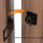 Zinc Alloy Keyless Combination Lock for Cabinets and Doors, 1,000+ Codes