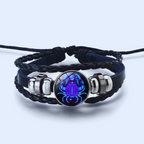 Zodiac Sign Bracelet, 16cm with 5cm Adjustable Chain