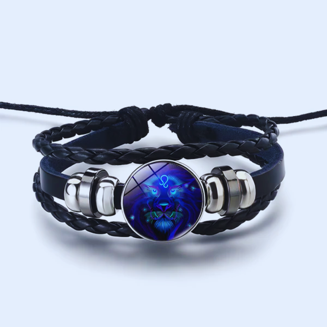 Zodiac Sign Bracelet, 16cm with 5cm Adjustable Chain