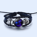 Zodiac Sign Bracelet, 16cm with 5cm Adjustable Chain