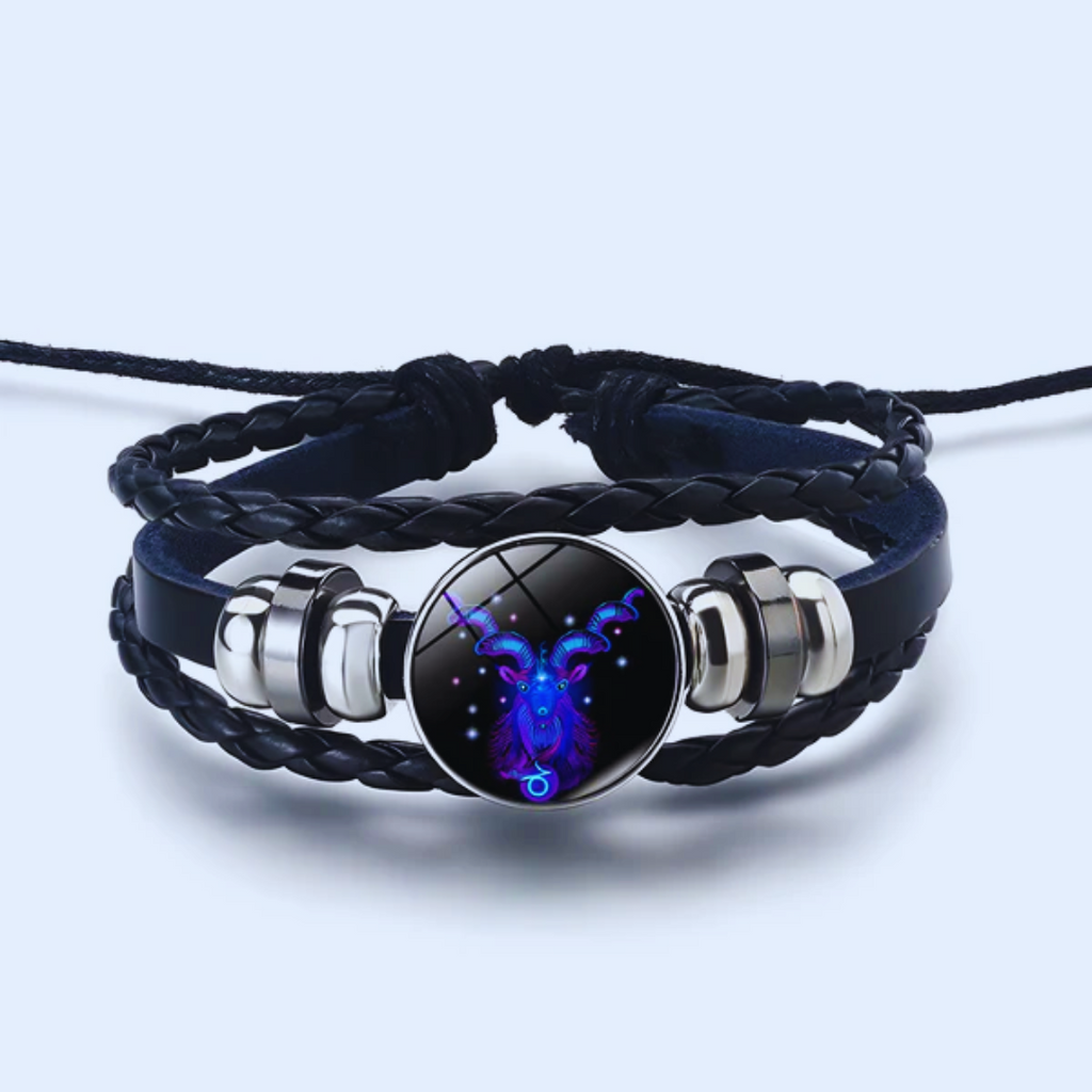 Zodiac Sign Bracelet, 16cm with 5cm Adjustable Chain